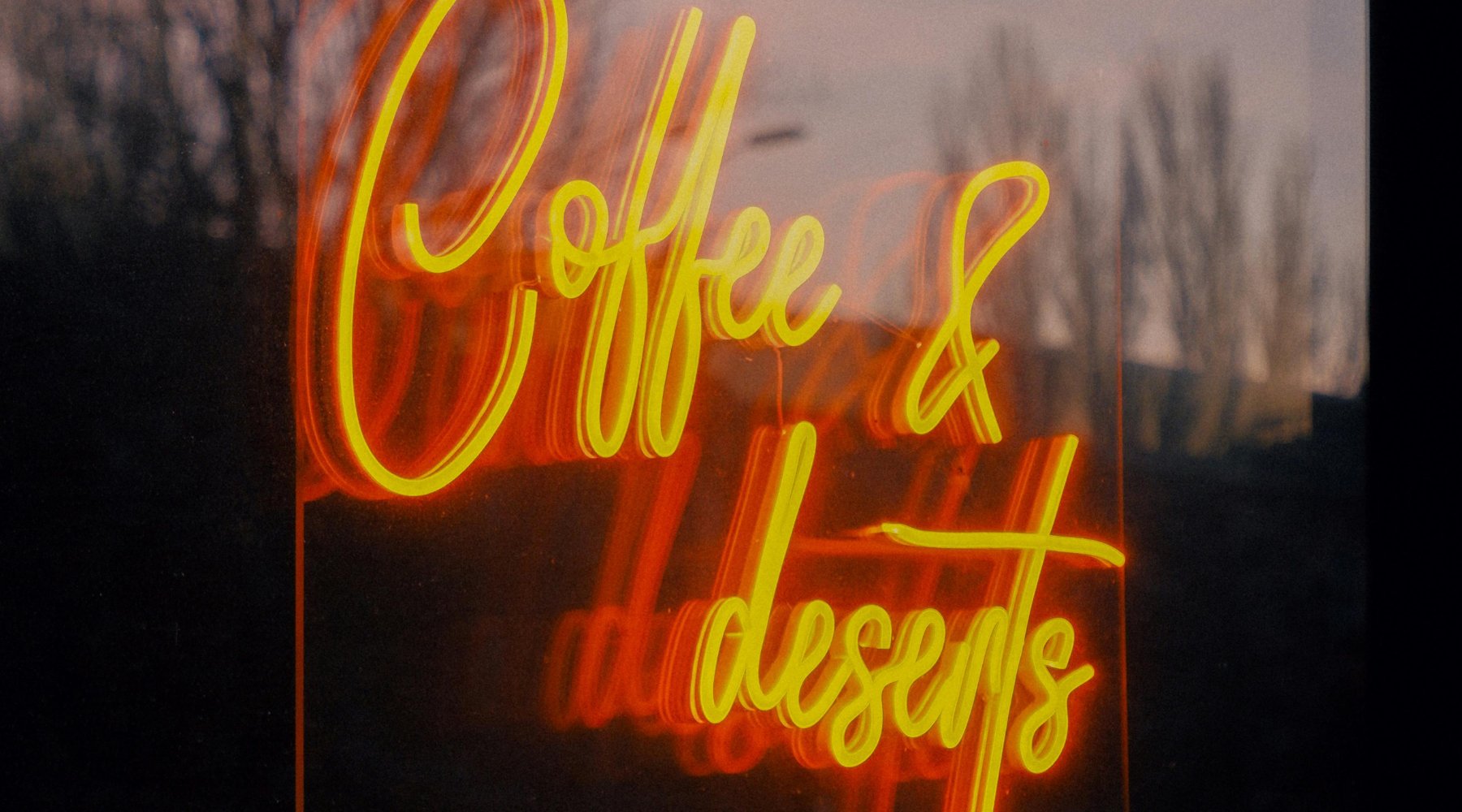Brisbane Brews: Neon Signs Café Glow