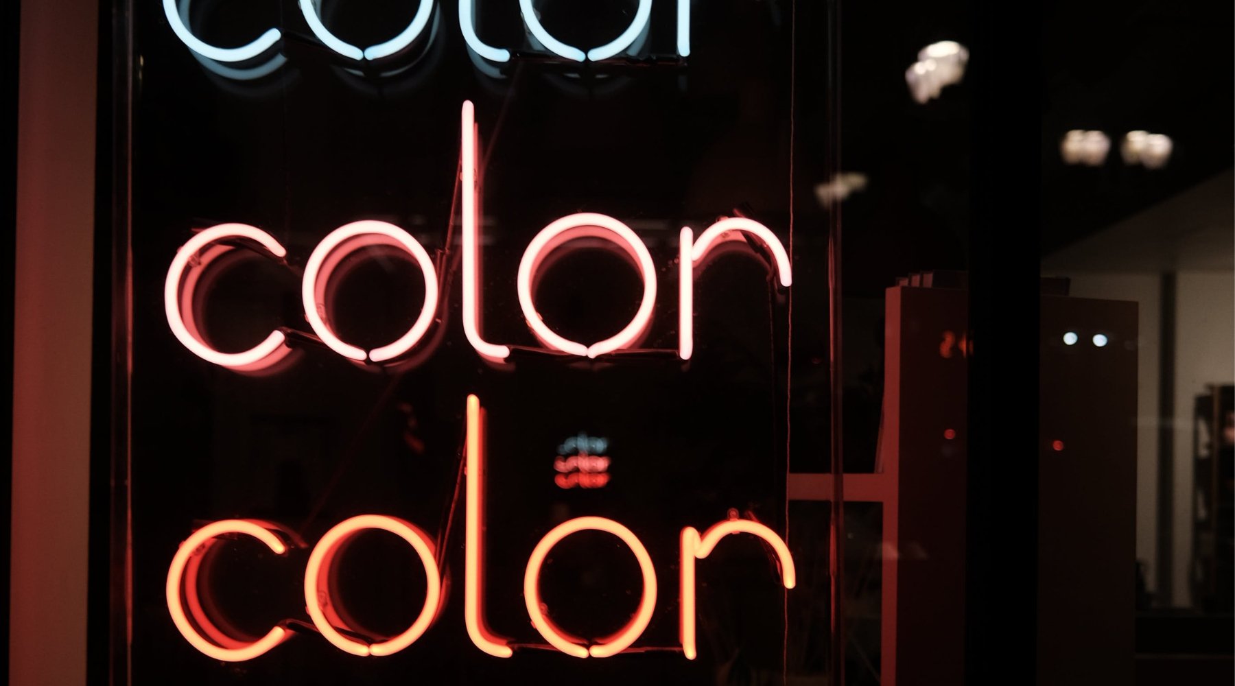 customised neon sign