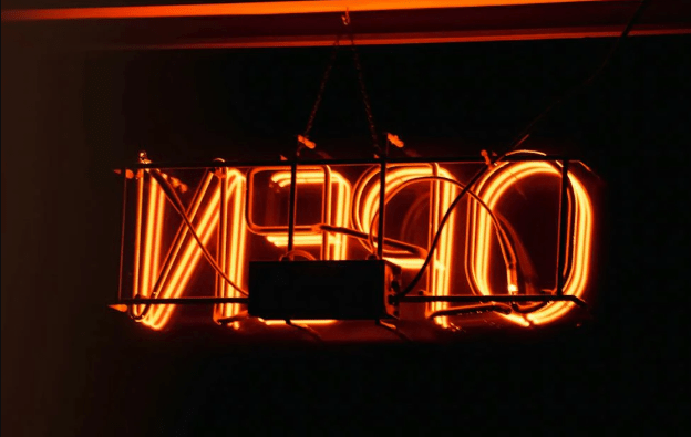neon signage