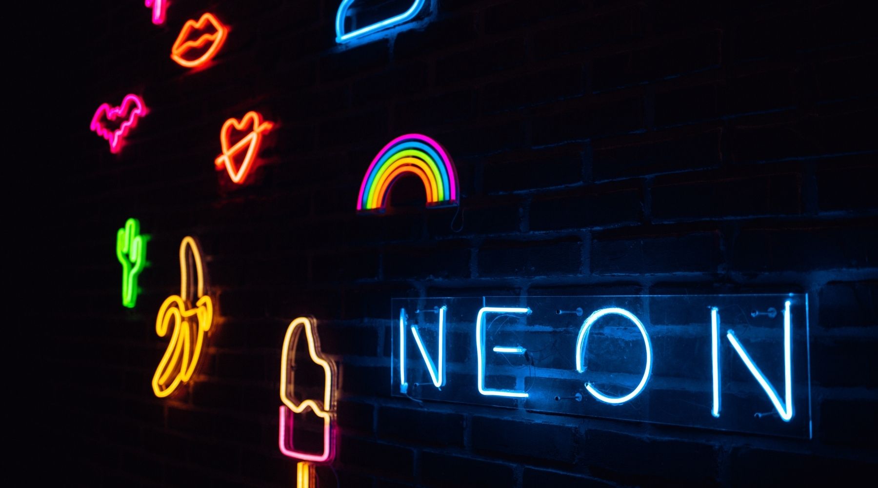 customised neon sign