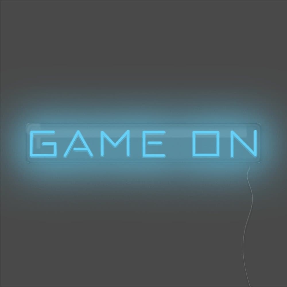 Game On Neon Sign