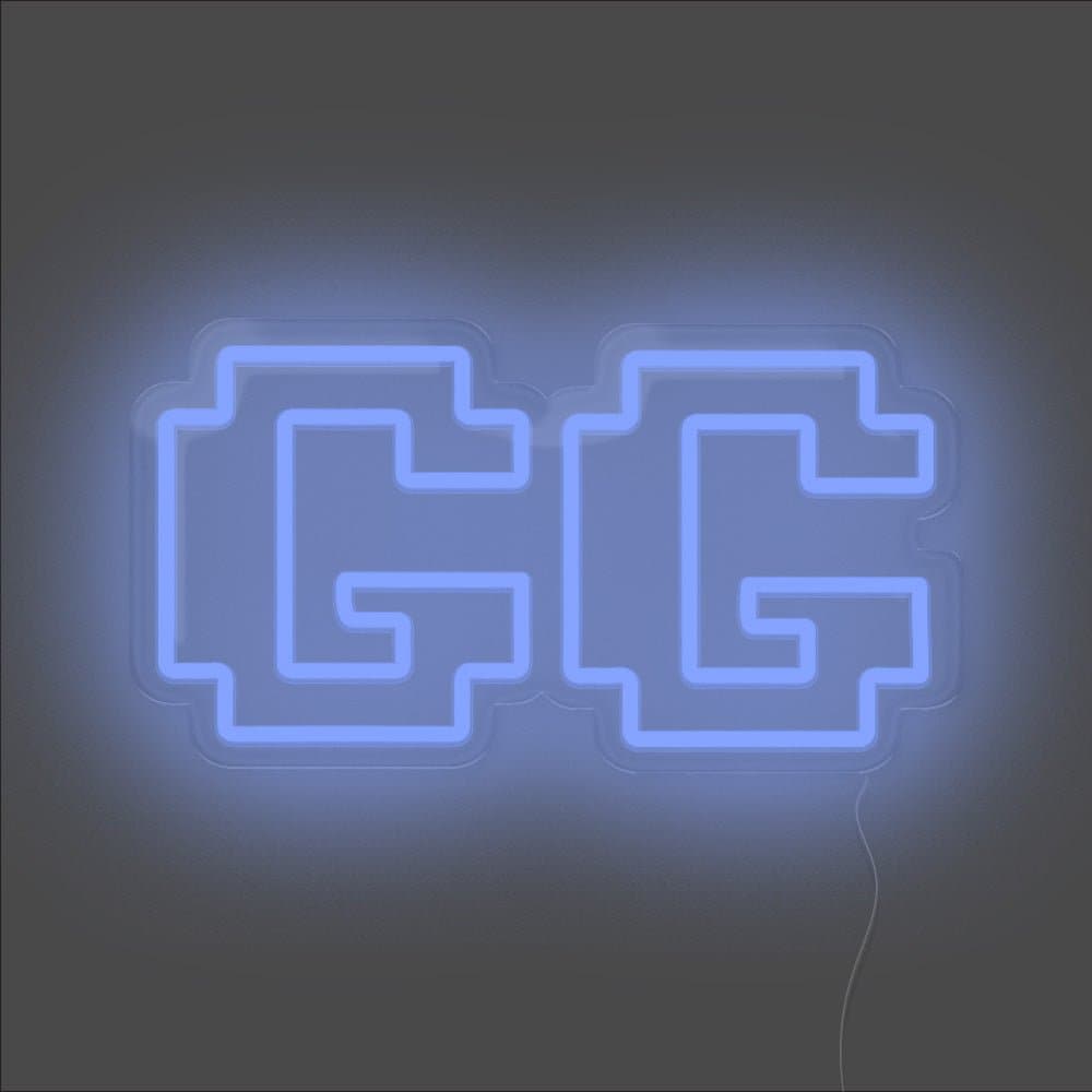 GG Neon Sign