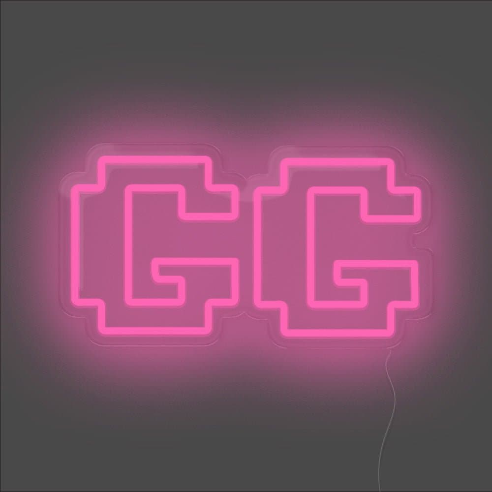 GG Neon Sign