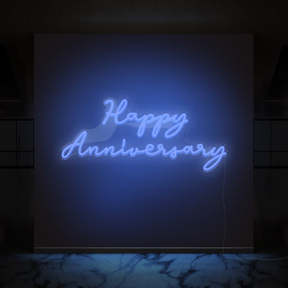 Happy Anniversary Neon Sign