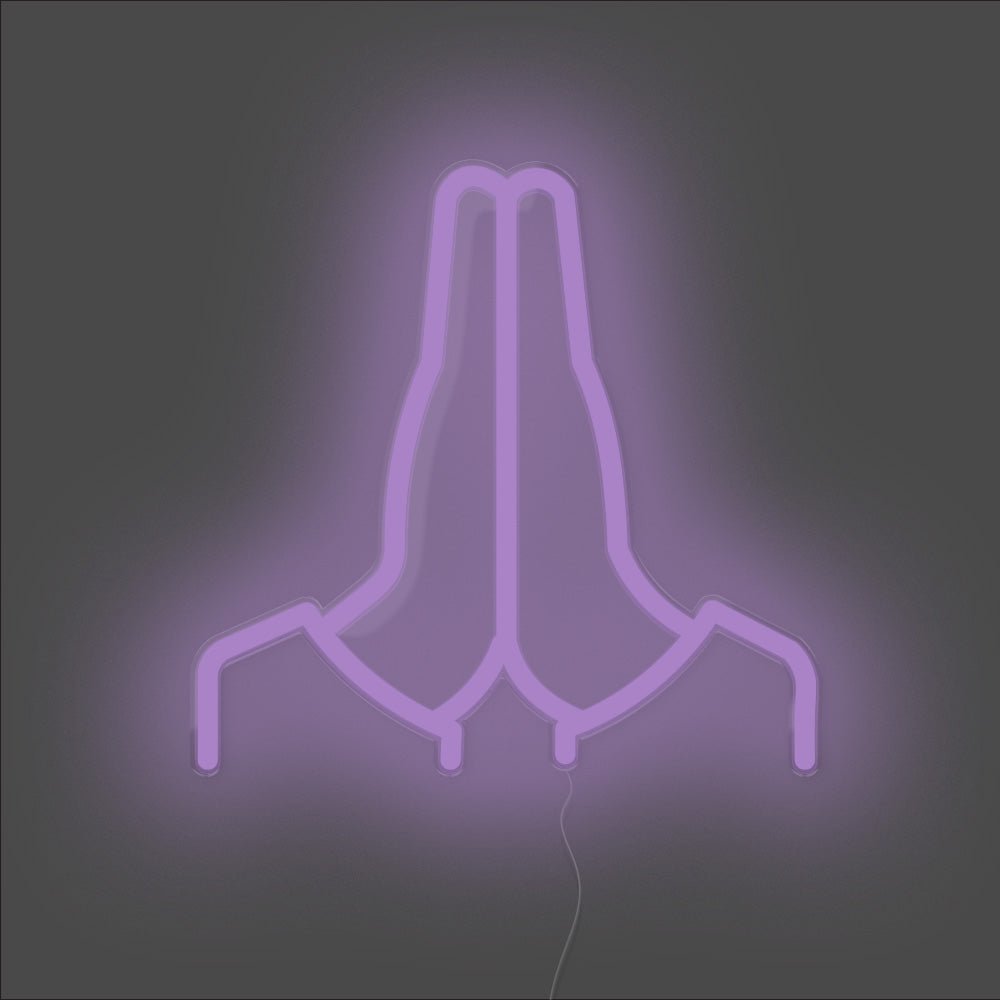 Thank you Neon Sign - Unrivaled Neon - Purple #color_purple