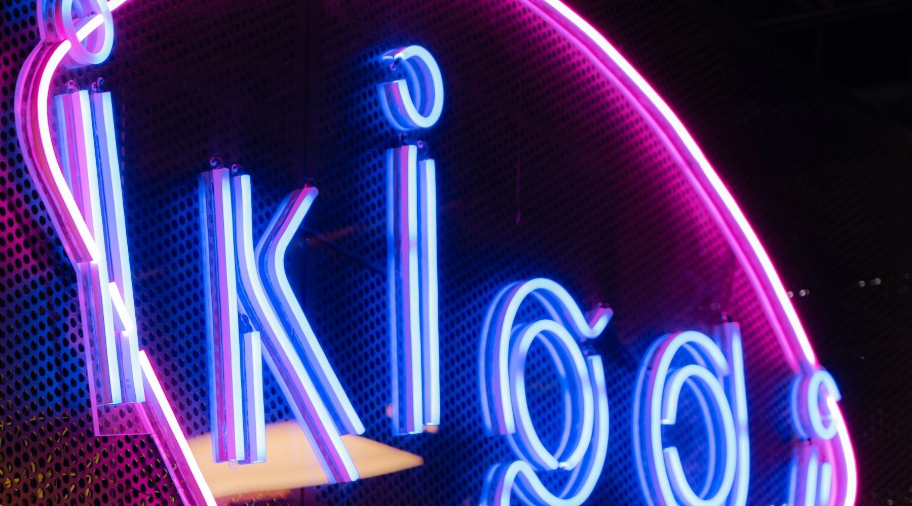 ikigo neon sign business logo