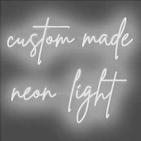 custom made neon light