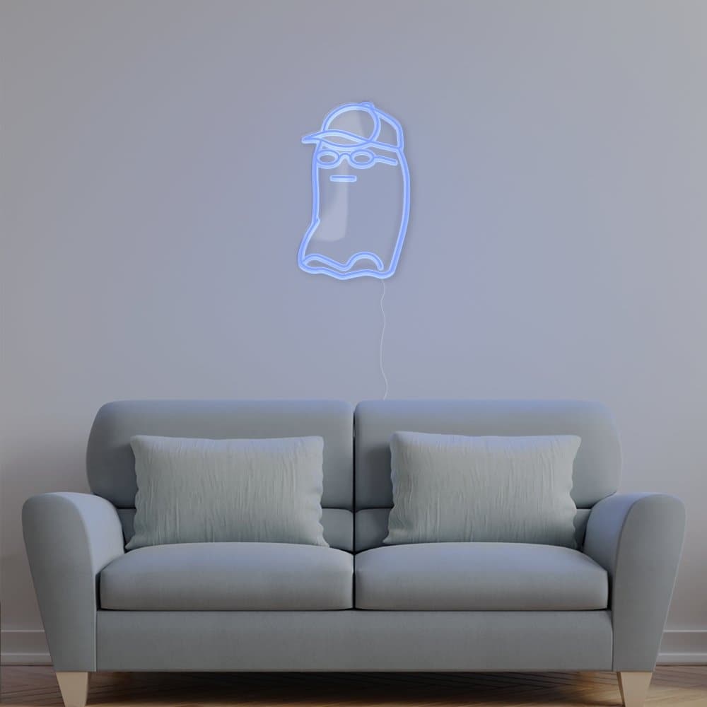 Chill Ghost Neon Sign