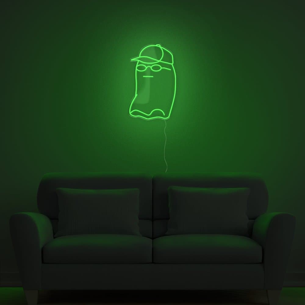 Chill Ghost Neon Sign