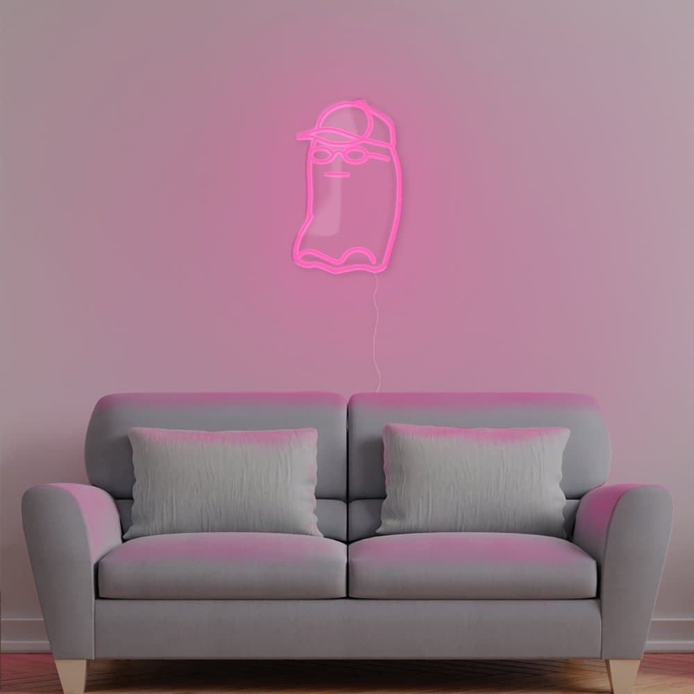 Chill Ghost Neon Sign