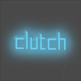 Clutch Neon Sign - Unrivaled Neon - Light Blue #color_light blue