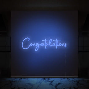 Congratulations Neon Sign