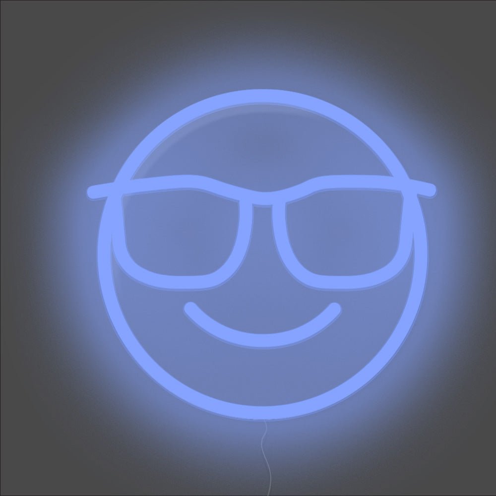 Cool Emoji Neon Sign | Neon Signage & Neon Lights | Unrivaled Neon