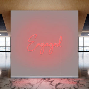 Engaged Neon Sign