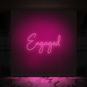 Engaged Neon Sign