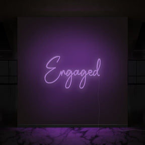 Engaged Neon Sign