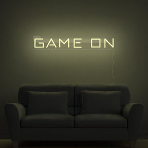 Game On Neon Sign