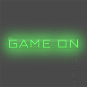 Game On Neon Sign