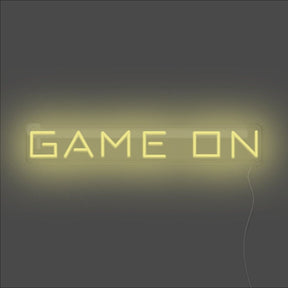 Game On Neon Sign