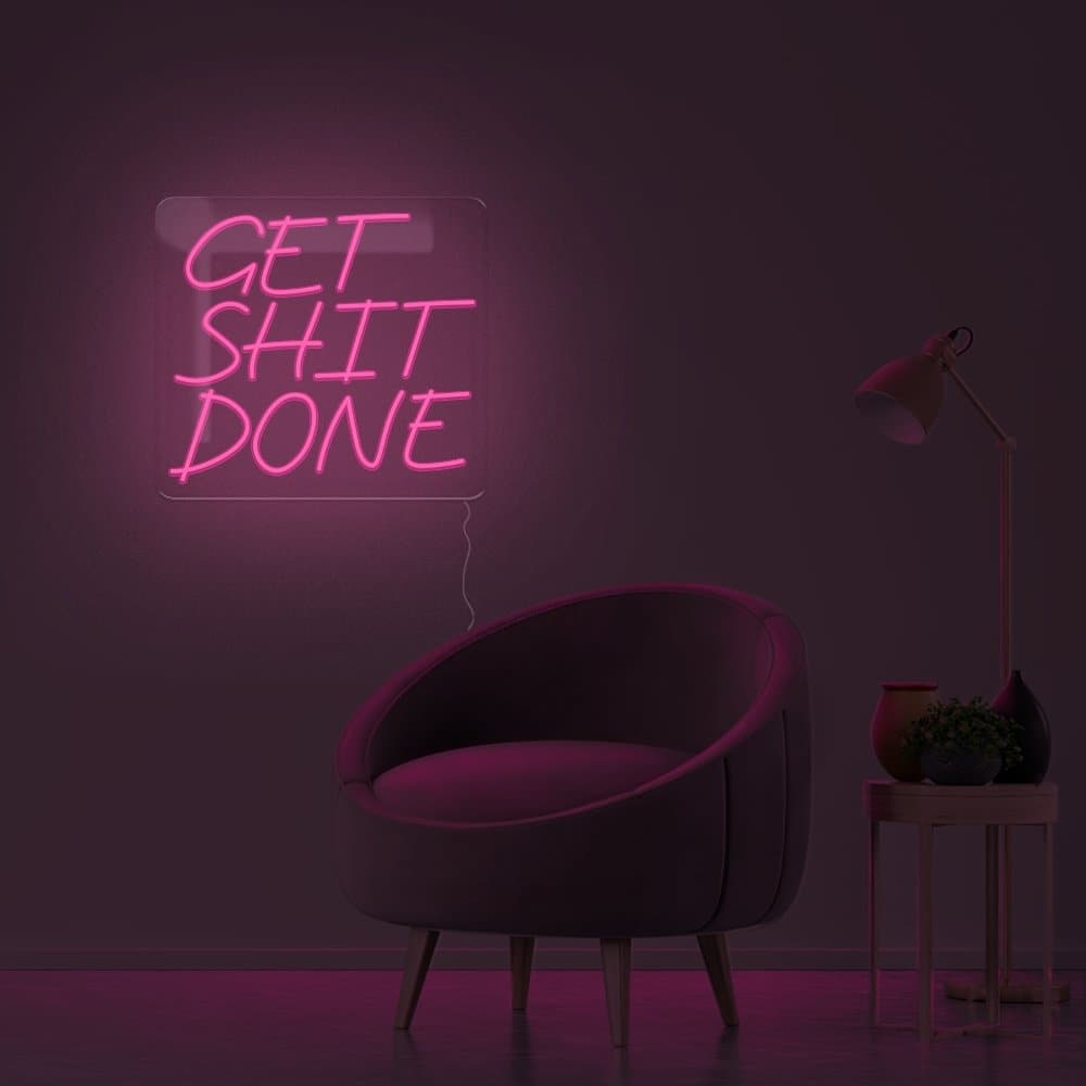 Get Shit Done Neon Sign