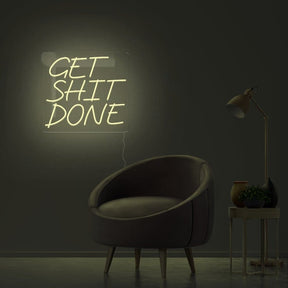 Get Shit Done Neon Sign