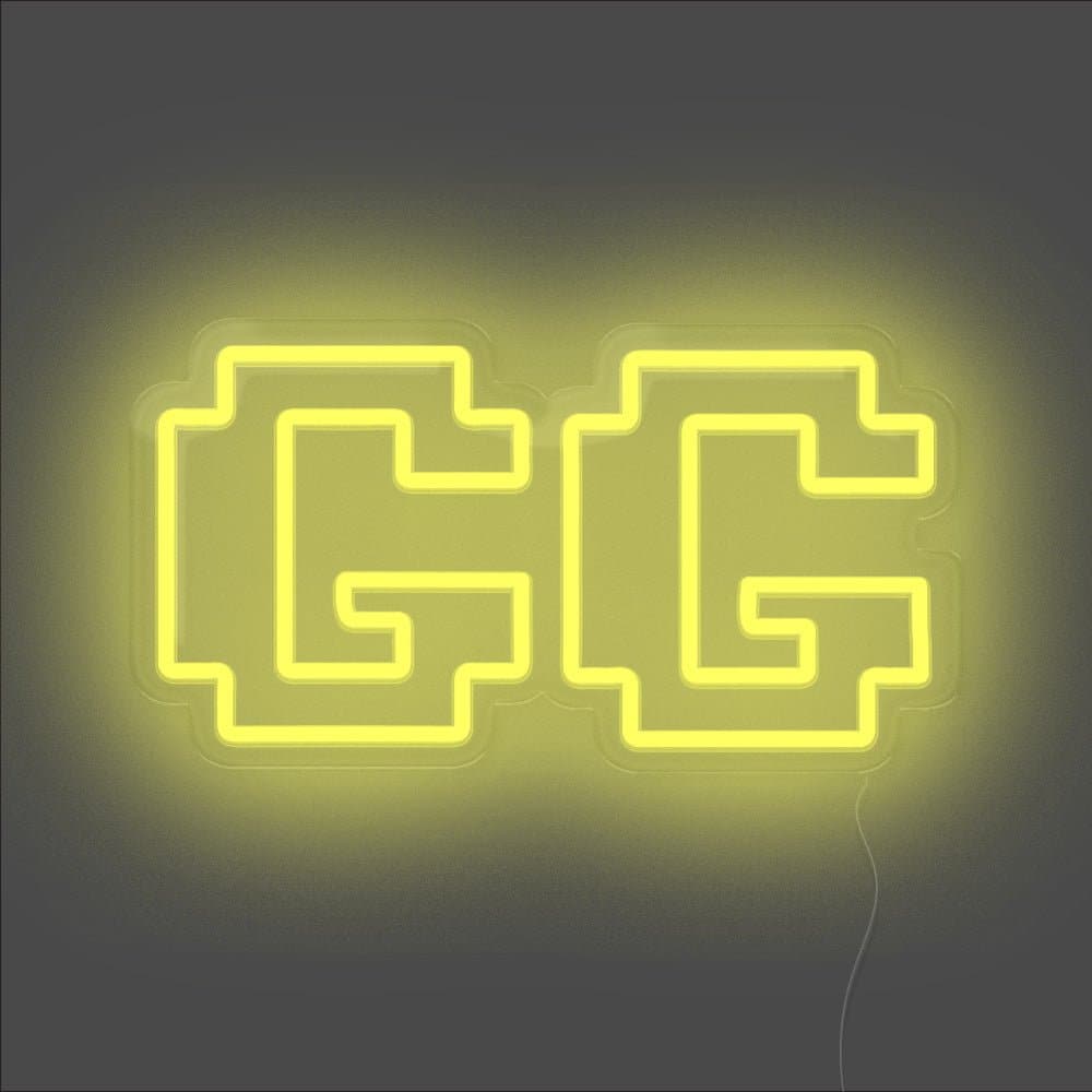 GG Neon Sign - Unrivaled Neon - Yellow #color_yellow