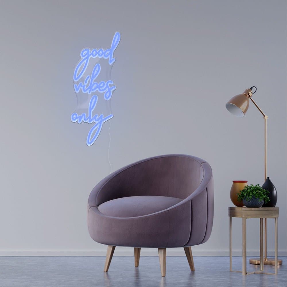 Good Vibes Only Neon Sign