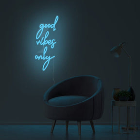 Good Vibes Only Neon Sign