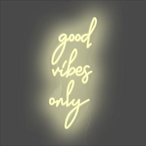 Good Vibes Only Neon Sign