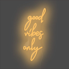 Good Vibes Only Neon Sign