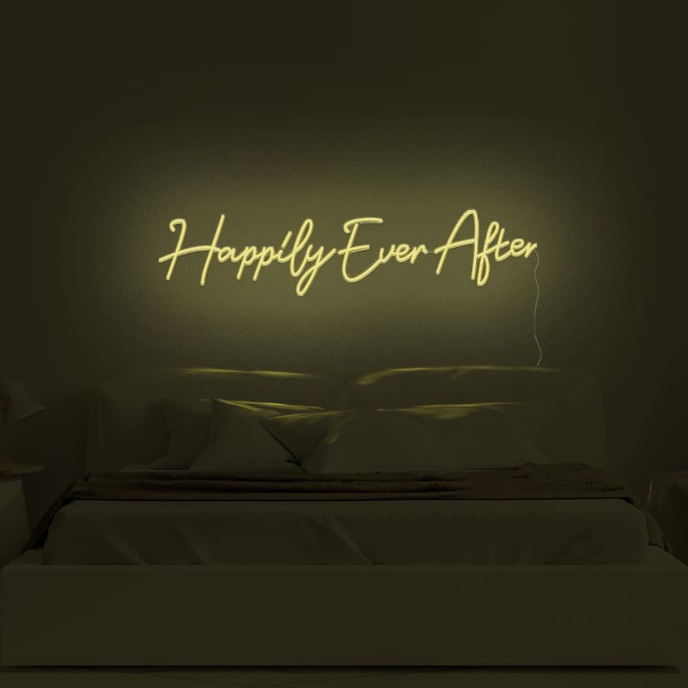 Happily Ever After Neon Sign