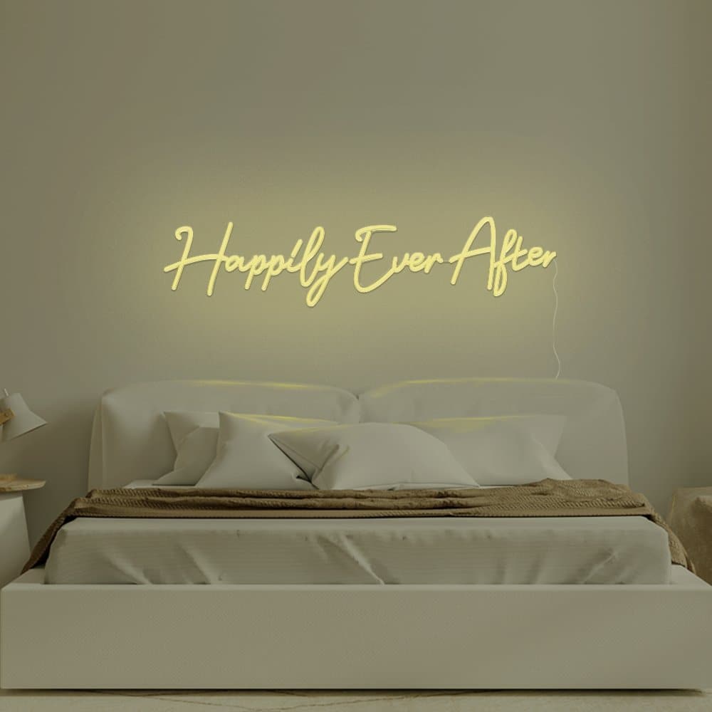 Happily Ever After Neon Sign