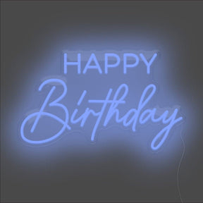 Happy Birthday Neon Sign