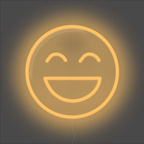 Happy Emoji Neon Sign