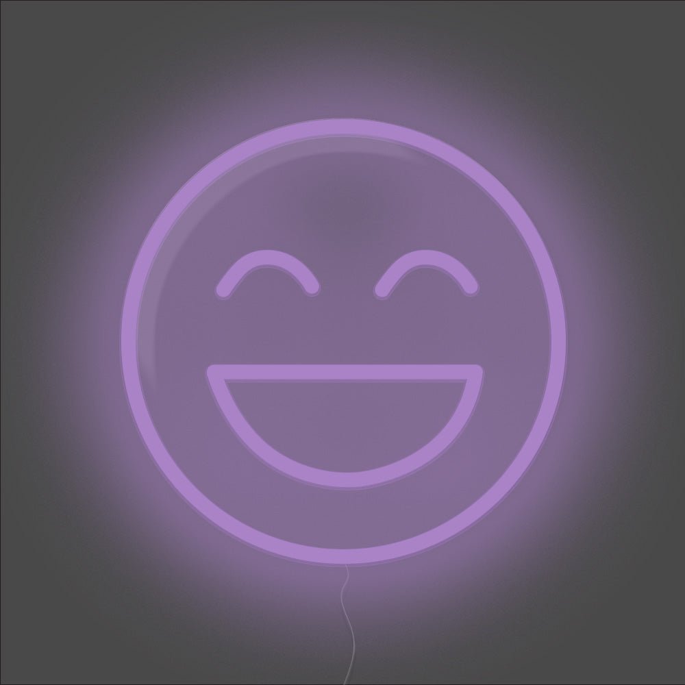 Cool Emoji Neon Sign - Unrivaled Neon - Purple #color_purple