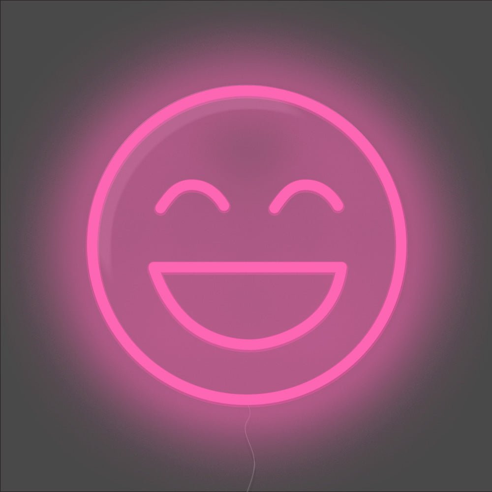Cool Emoji Neon Sign - Unrivaled Neon - Pink #color_pink
