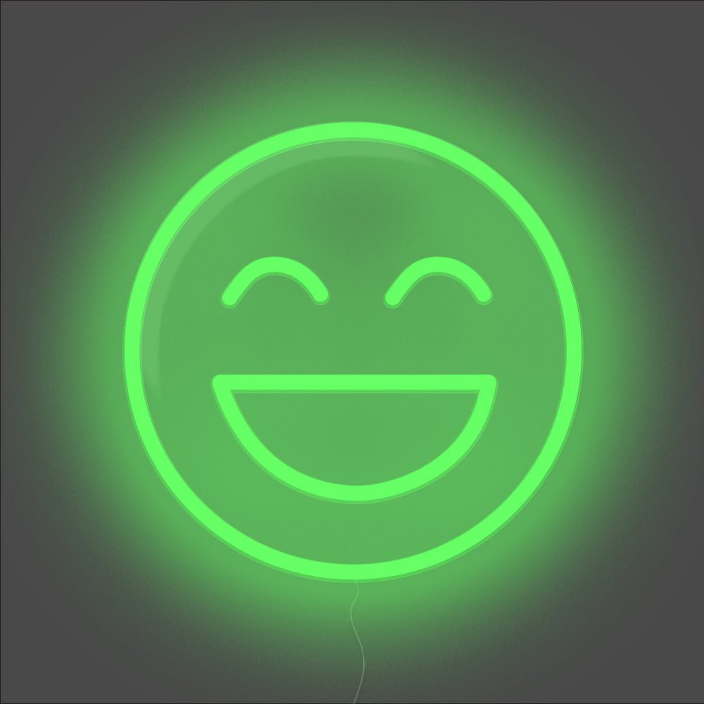 Cool Emoji Neon Sign - Unrivaled Neon - Green #color_green
