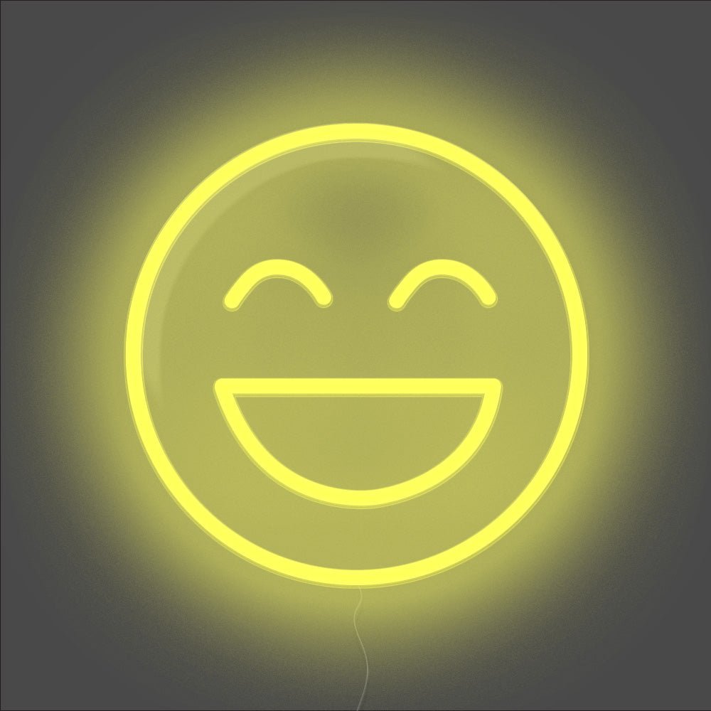 Cool Emoji Neon Sign - Unrivaled Neon - Yellow #color_yellow