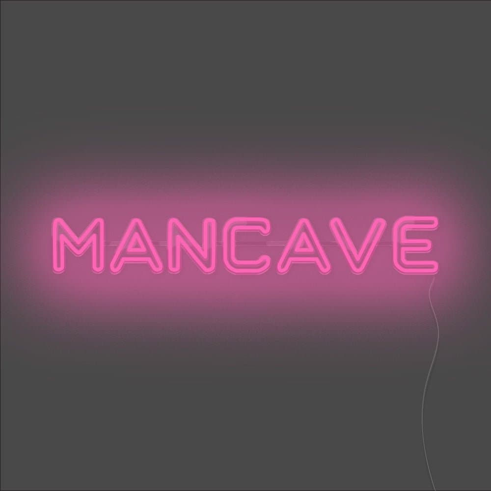Mancave Neon Sign - Unrivaled Neon - Pink #color_pink
