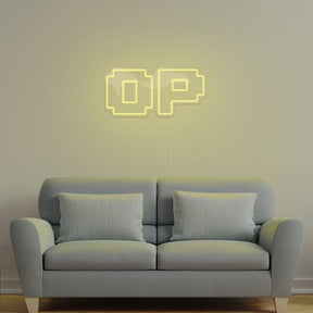 OP Neon Sign