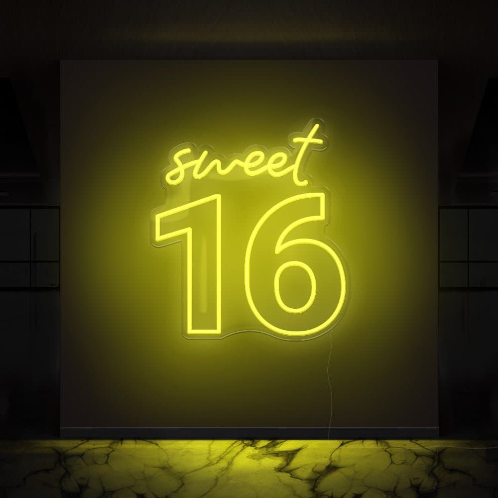 Sweet 16 Neon Sign