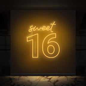 Sweet 16 Neon Sign