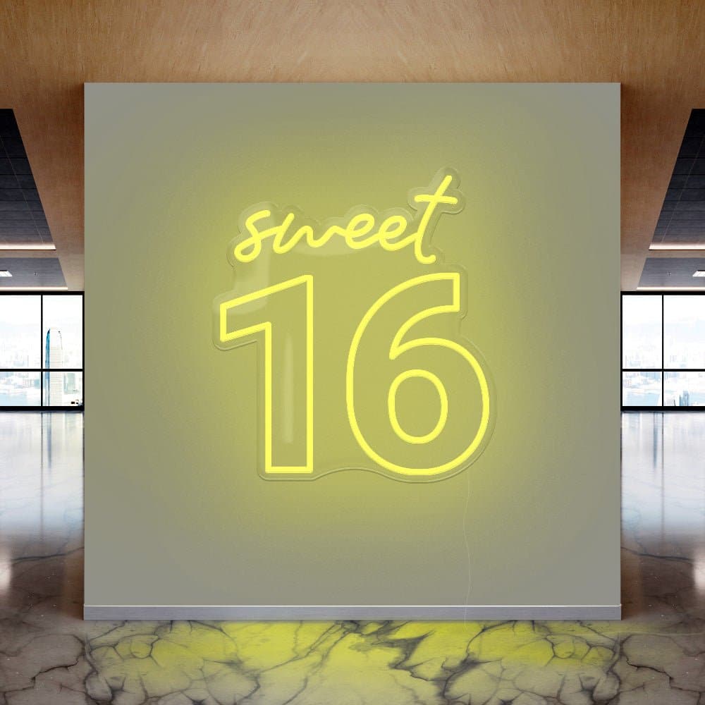 Sweet 16 Neon Sign