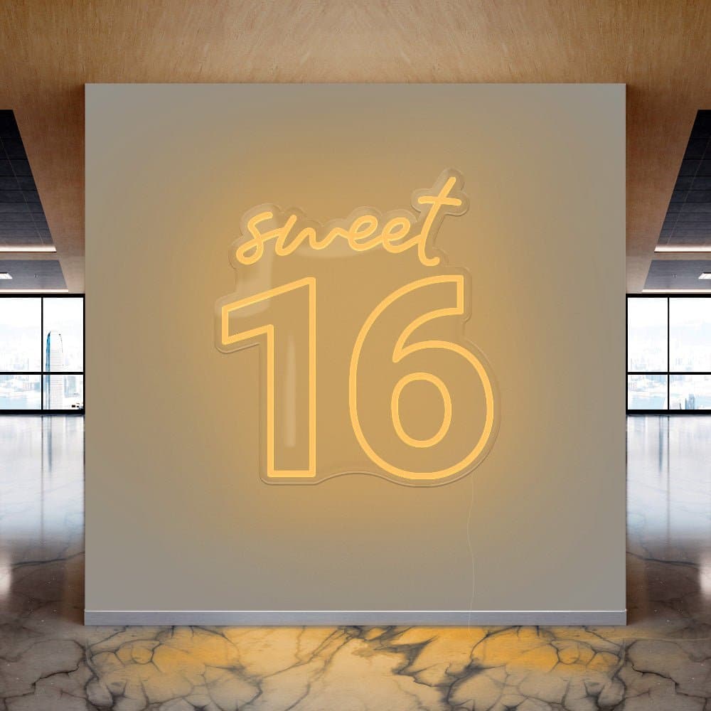 Sweet 16 Neon Sign