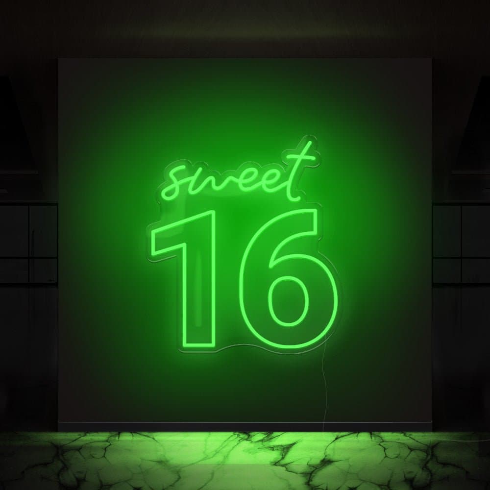 Sweet 16 Neon Sign