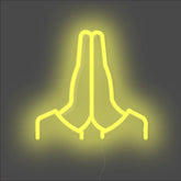 Thank you Neon Sign - Unrivaled Neon - Yellow #color_yellow