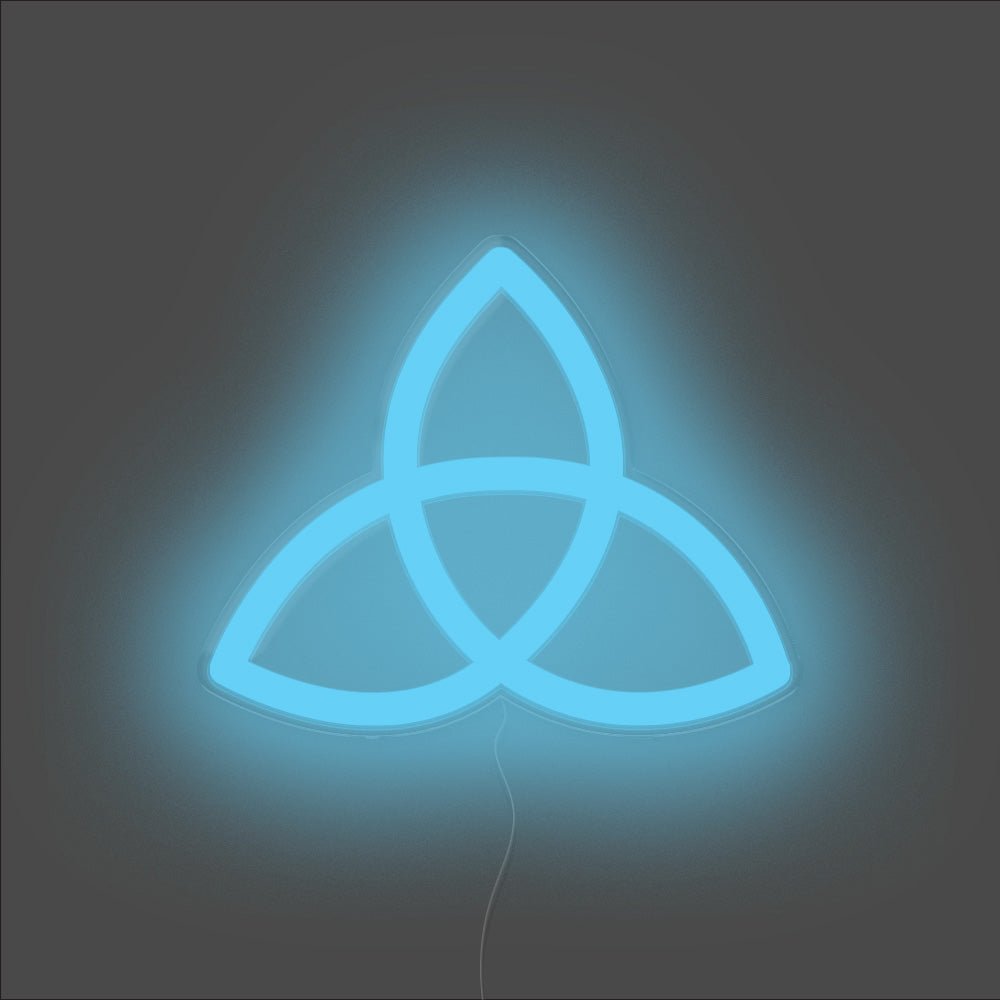 Lightning Bolt Neon Sign - Unrivaled Neon - Light Blue #color_light blue