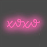 xoxo Neon Sign - Unrivaled Neon - Pink #color_pink